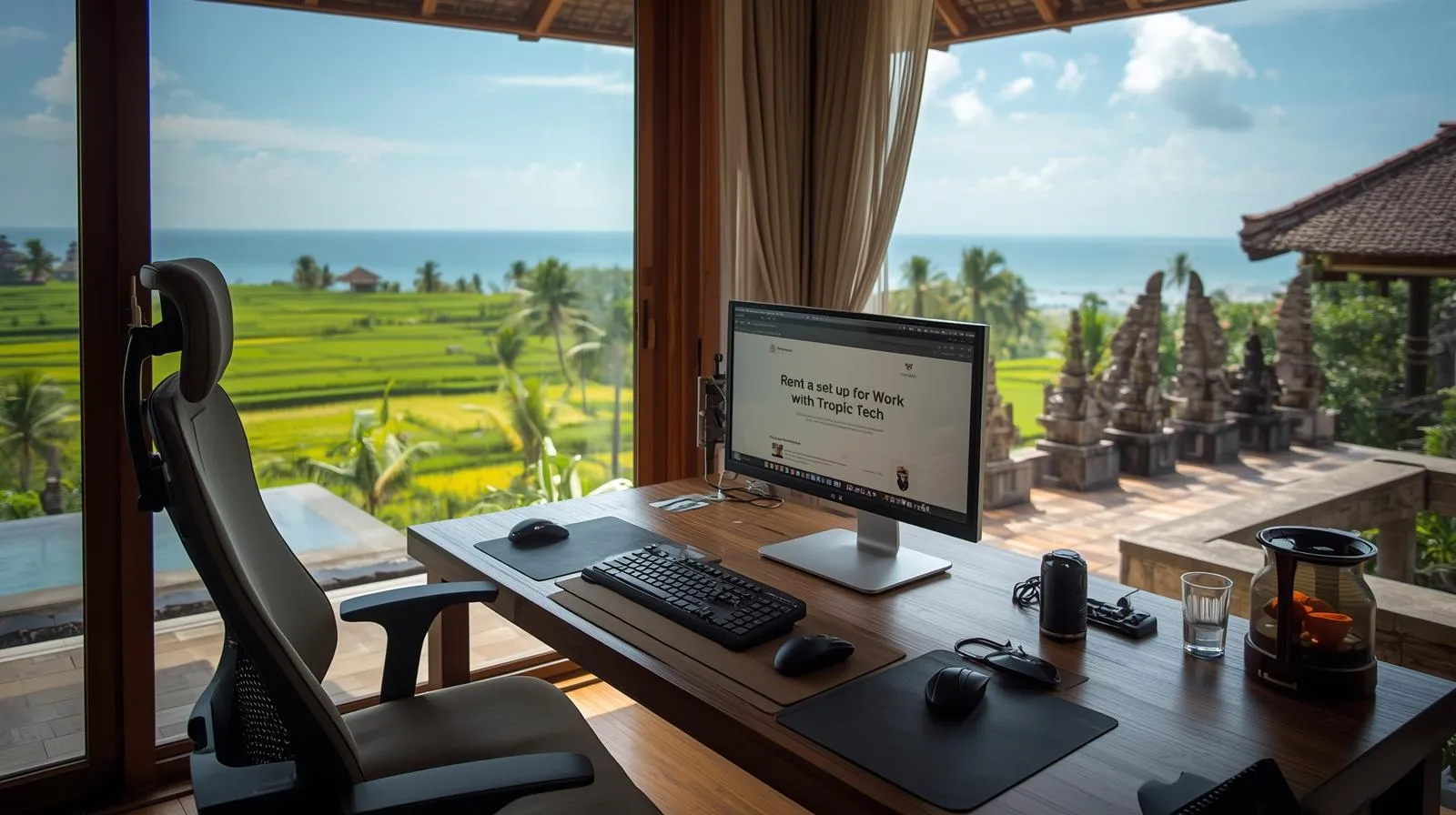 Tropic Tech Workstation Rental Bali
